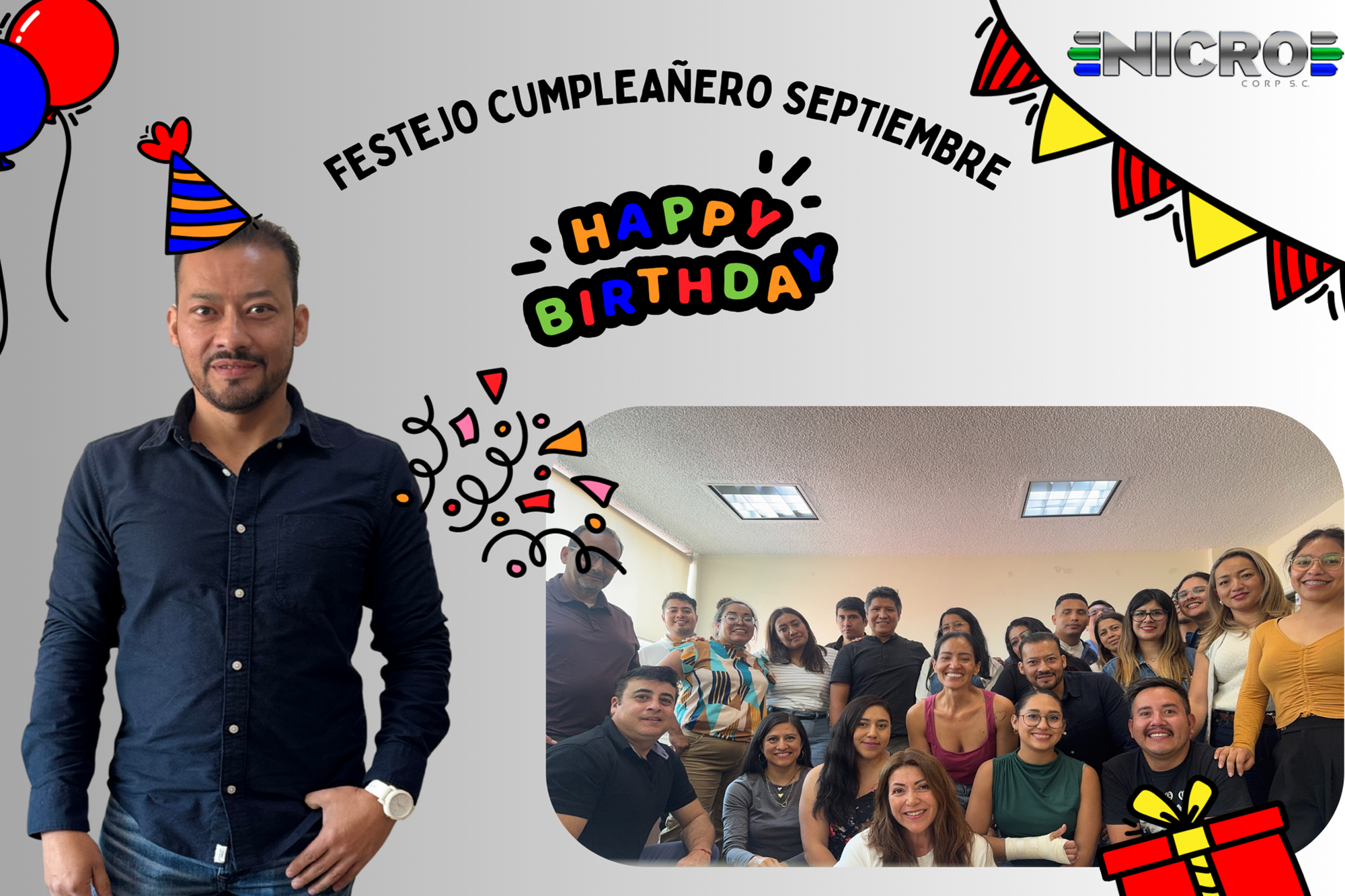 Festejo de cumpleaños en Estado de México